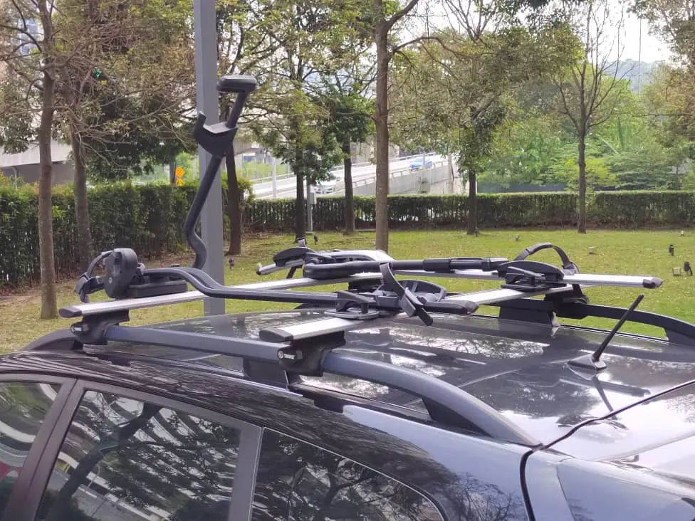Thule roof bike rack (used & well function)