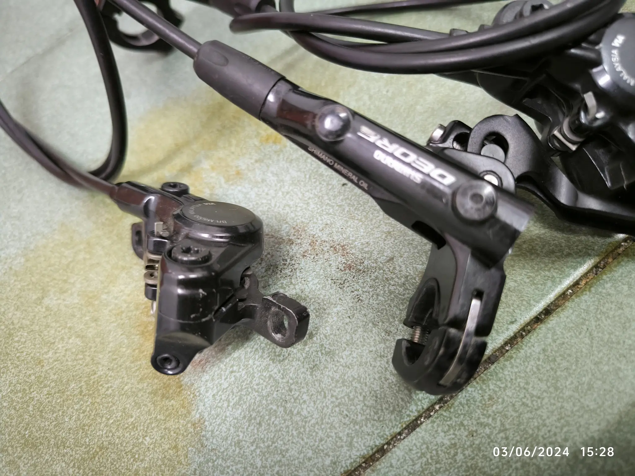 SHIMANO DEORE M6000 BRAKE SET