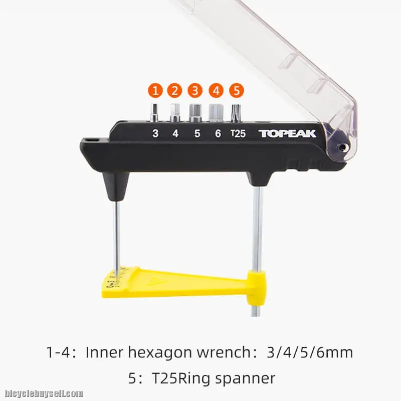 Topeak Combotorq Wrench & Bit set