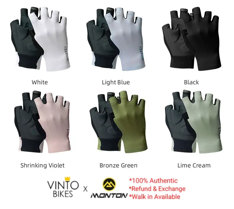 MONTON FINGERLESS CYCLING GLOVES MINIMA
