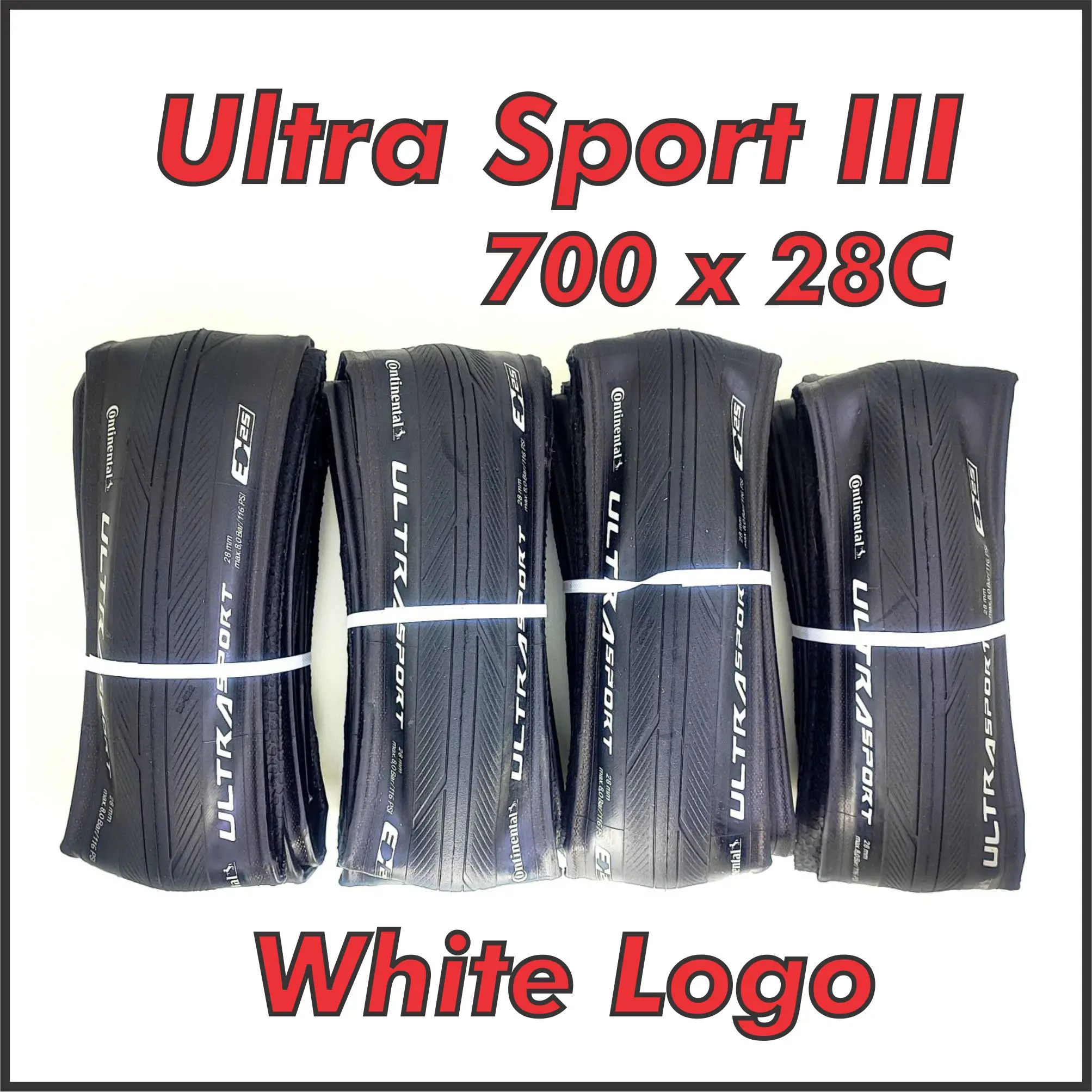 Road Tire ULTRA Sport 3 Continental 700 Ã— 28C Tayar Road Bicycle RB Tyre Clincher Foldable Box Packi