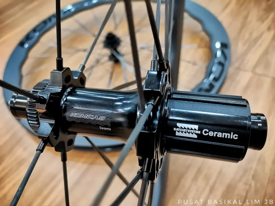 Komcas Evo Max 50 Disc Carbon Wheelset
