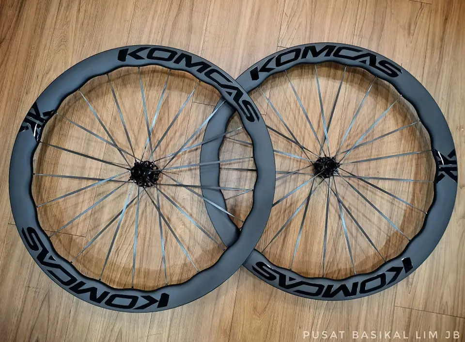 Komcas Evo Max 50 Disc Carbon Wheelset