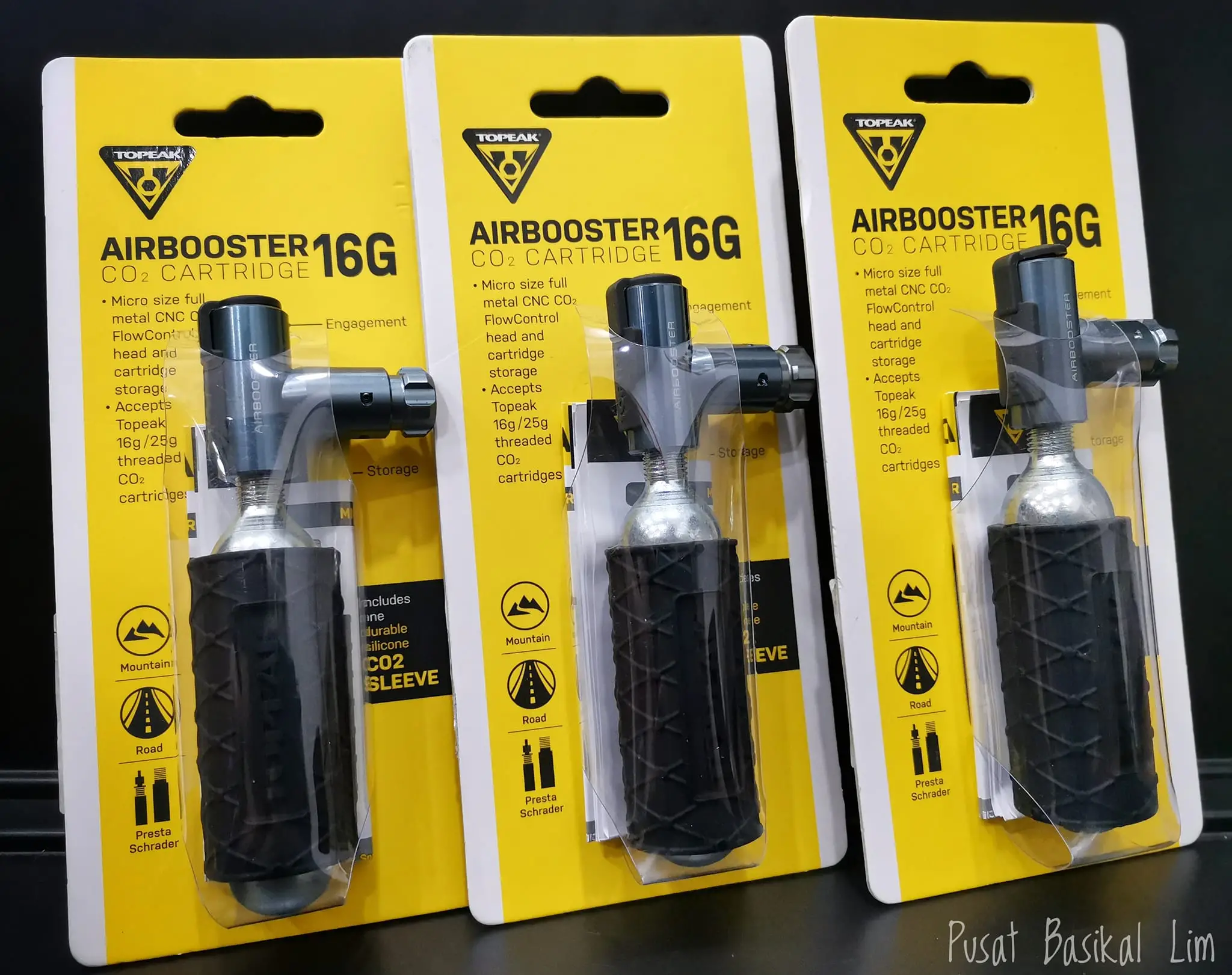 Topeak AirBooster 16G CO2 Cartridge