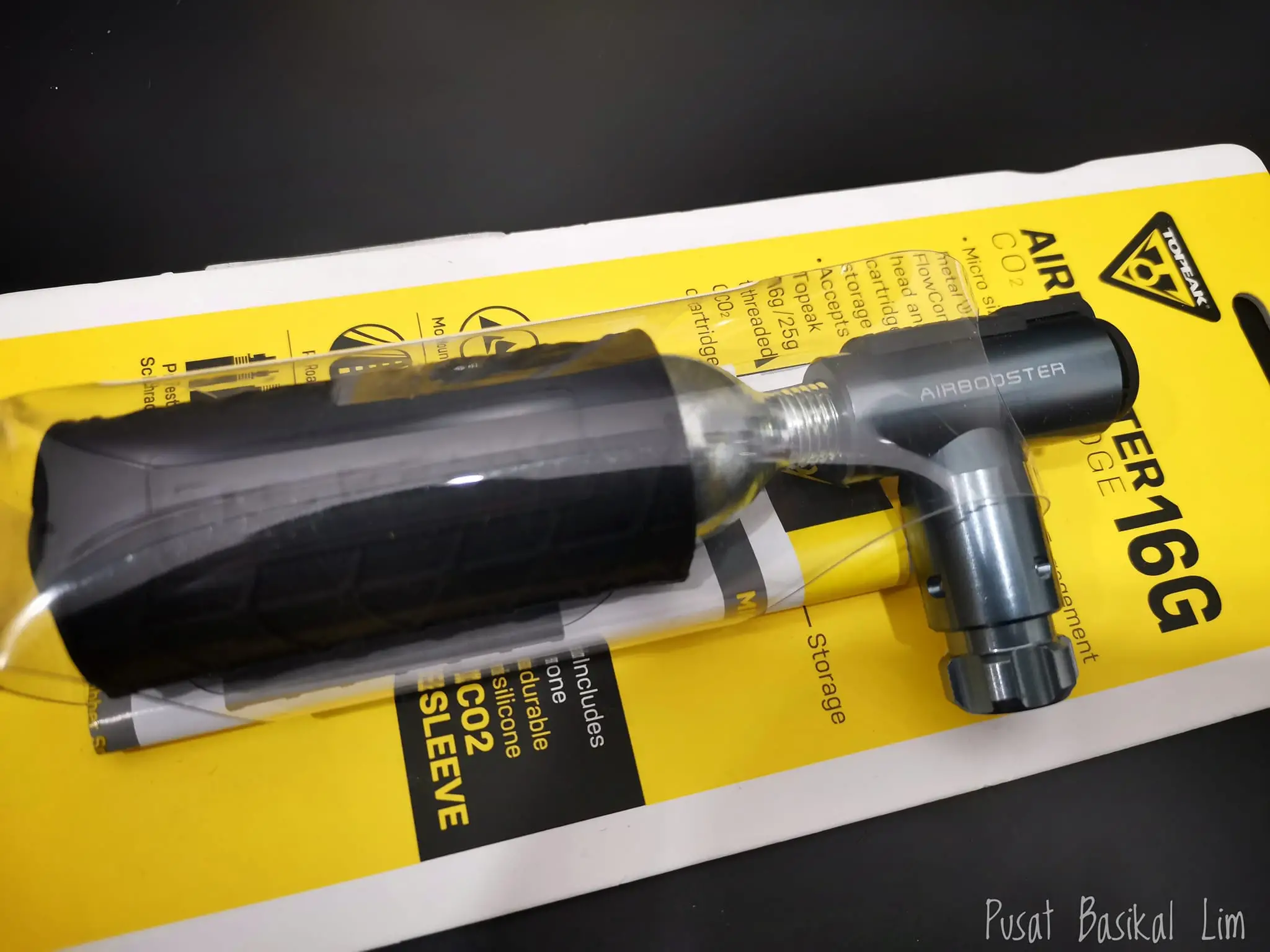 Topeak AirBooster 16G CO2 Cartridge