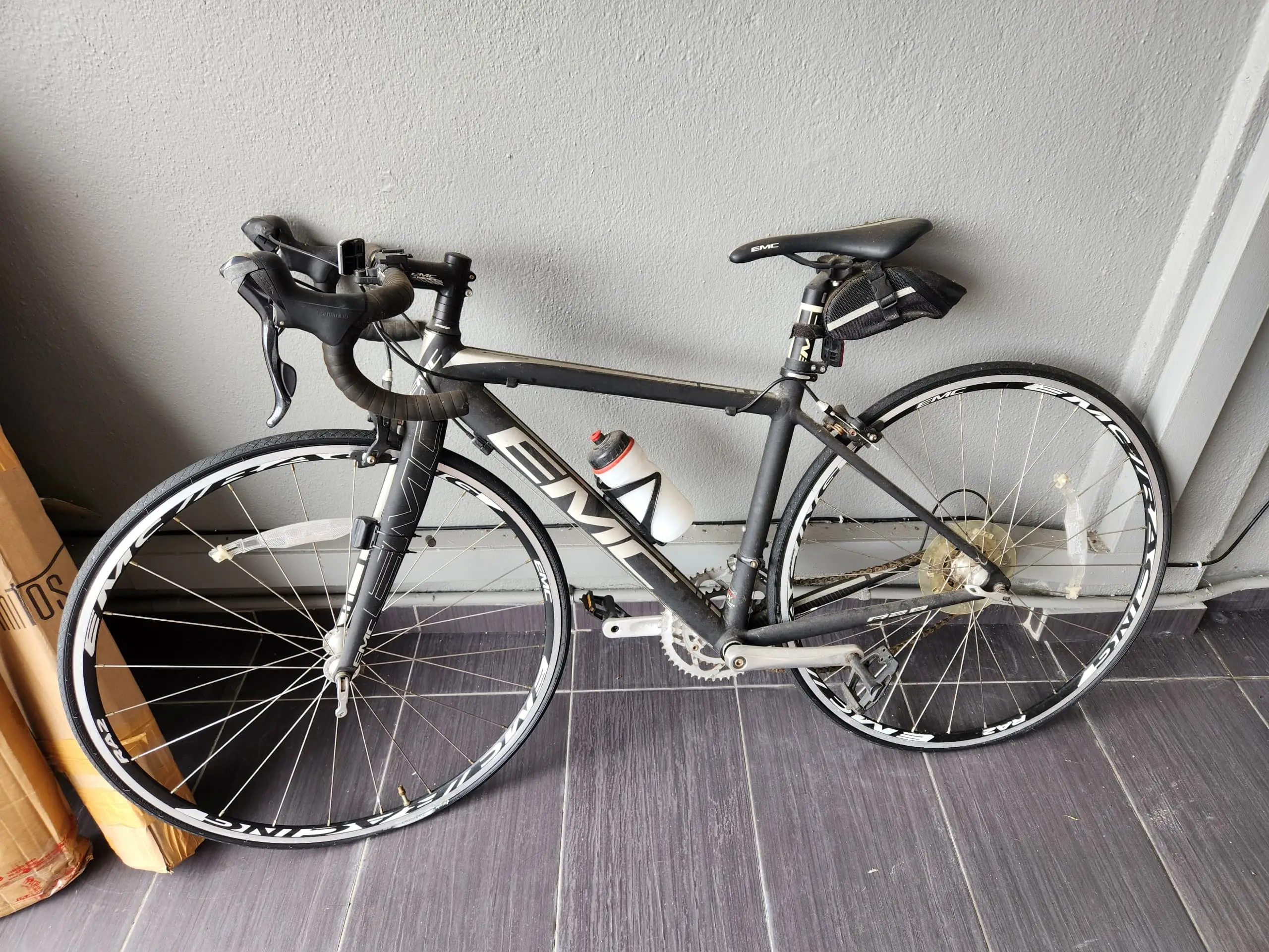 Road Bike EMC R2.8 + Deuter Trainer