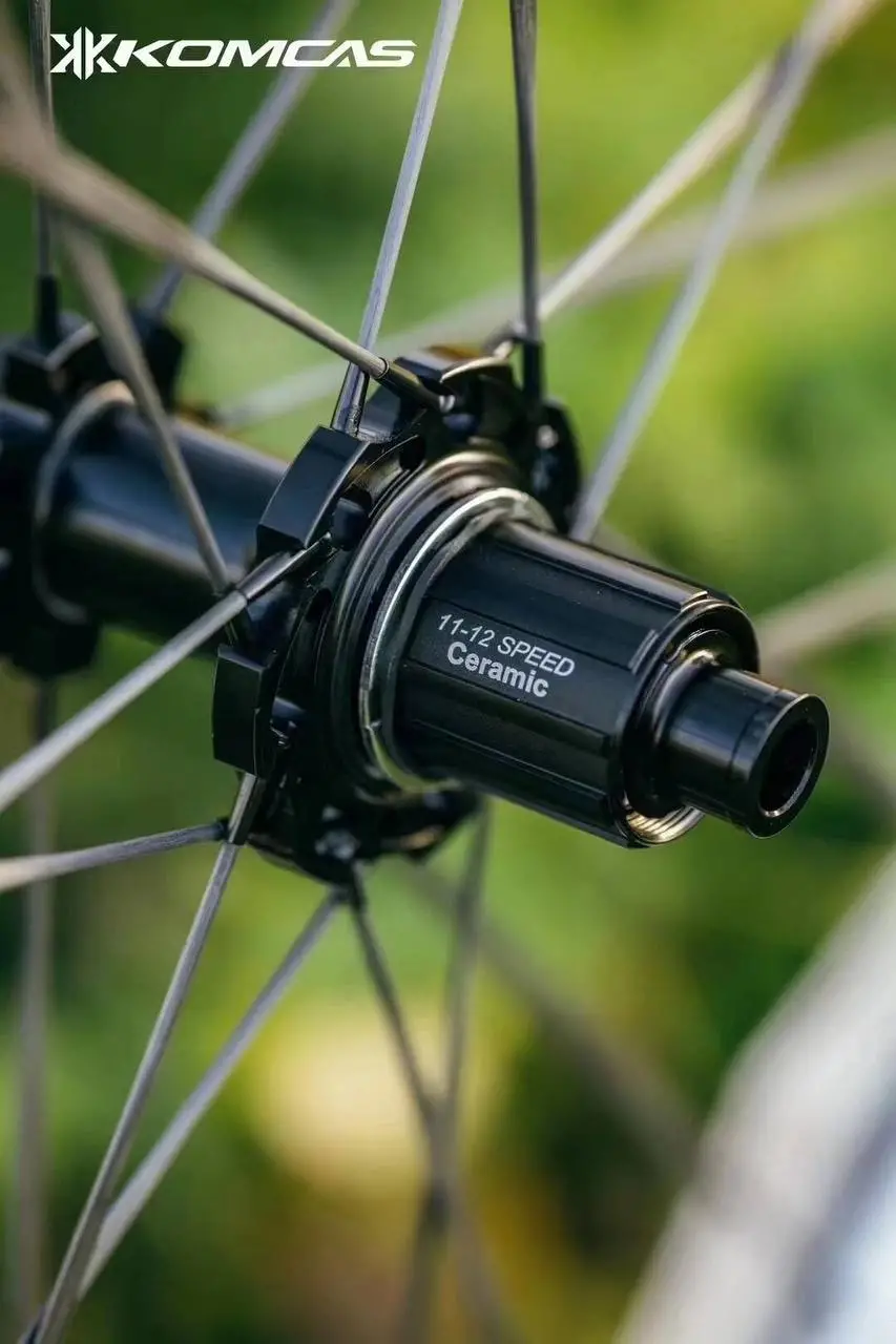 KOMCAS Carbon Wheelset EVO MAX Series Disc Brake 50mm/60mm