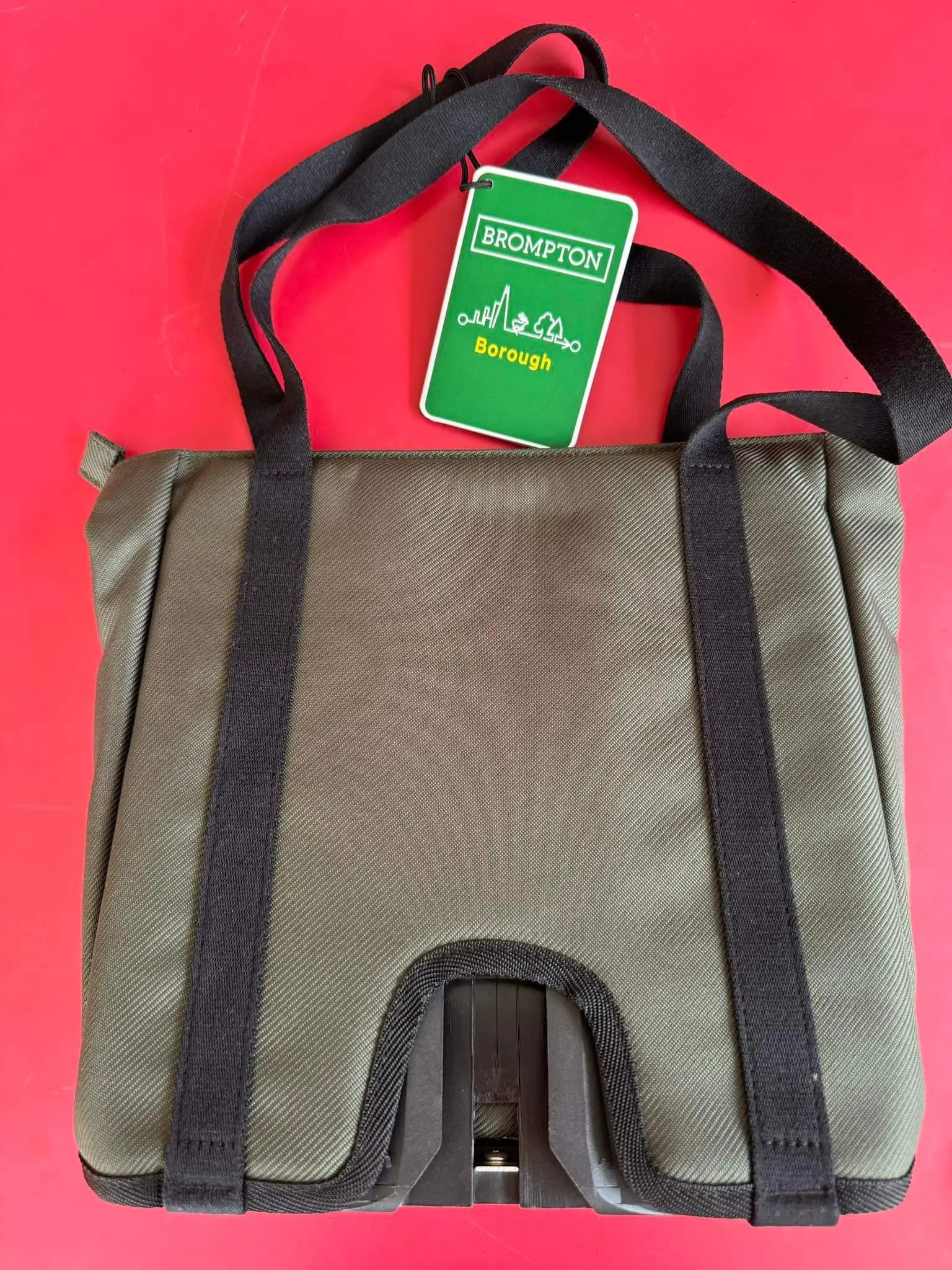 Brompton Tote Bag Small - Olive Green ( Like New )