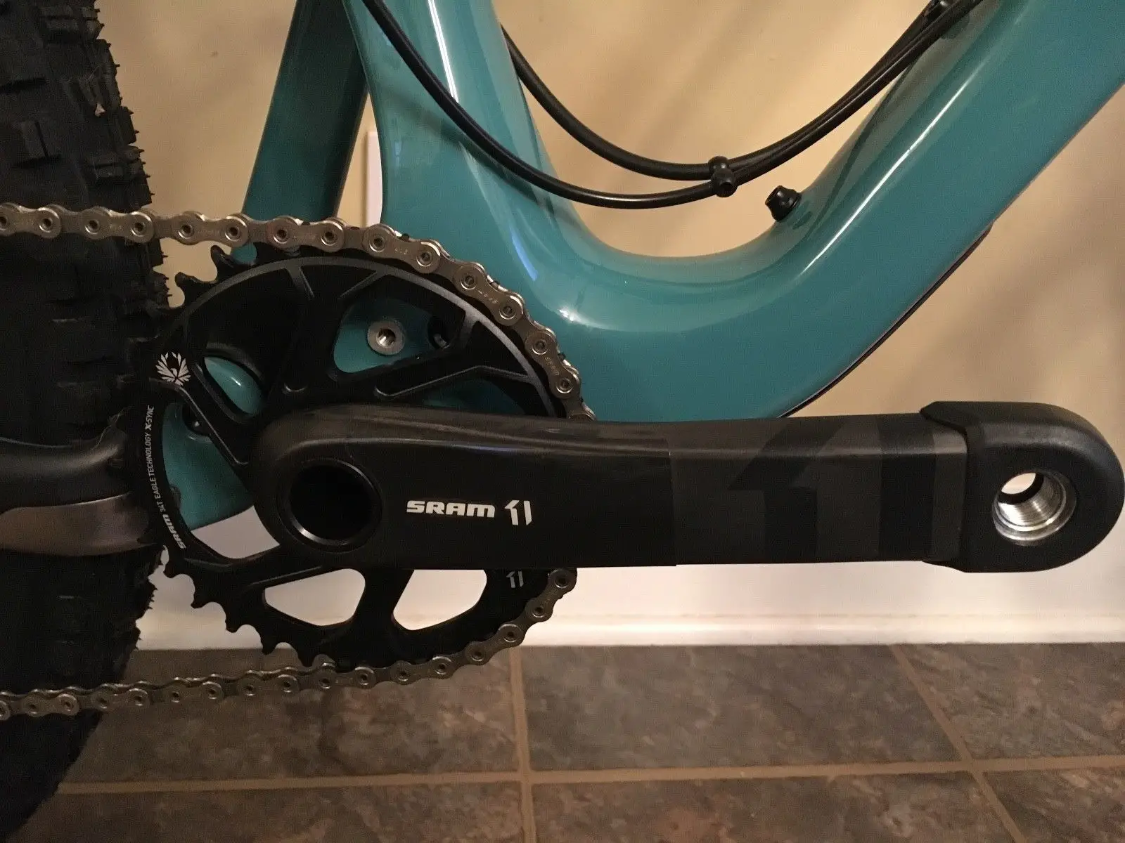 2017 SANTA CRUZ BRONSON CC X01 CARBON MOUNTAIN BIKE LARGE