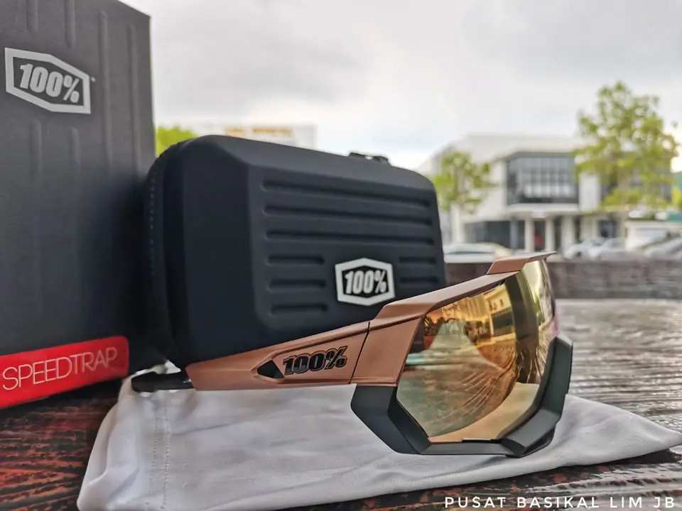 Ride 100% Speedtrap -Matte Copper Chromium/Black Hiper Copper Mirror Lens
