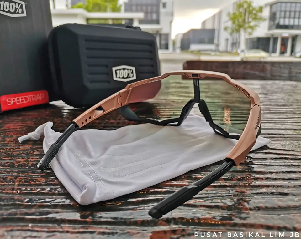Ride 100% Speedtrap -Matte Copper Chromium/Black Hiper Copper Mirror Lens