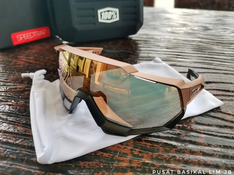 Ride 100% Speedtrap -Matte Copper Chromium/Black Hiper Copper Mirror Lens