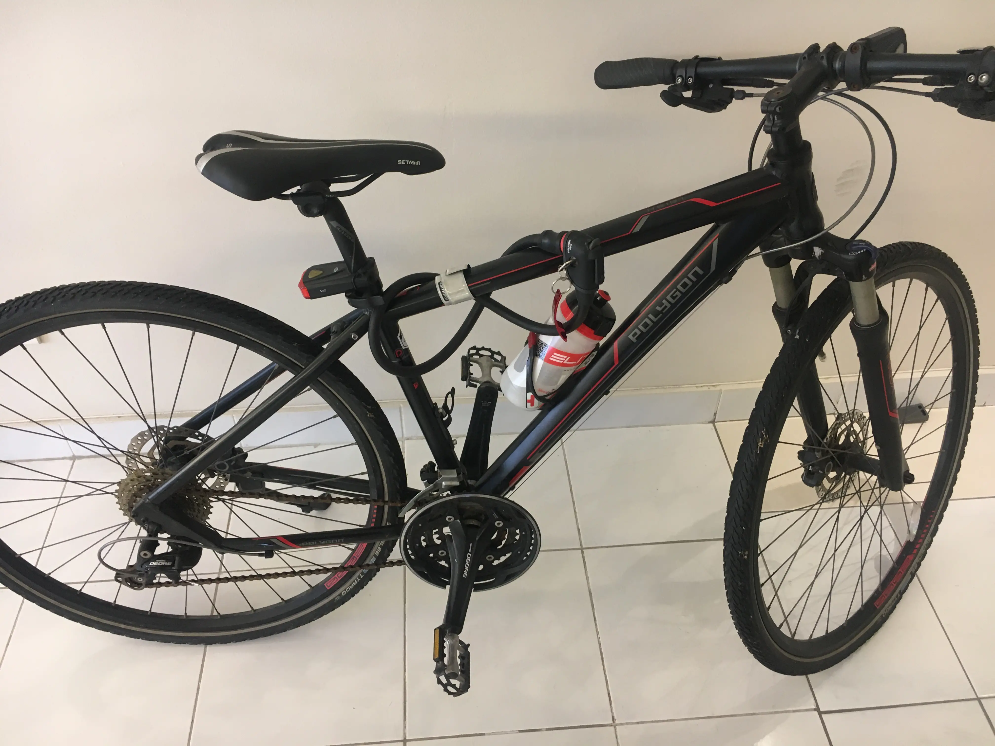 Polygon Heist 5.0 hybrid bike