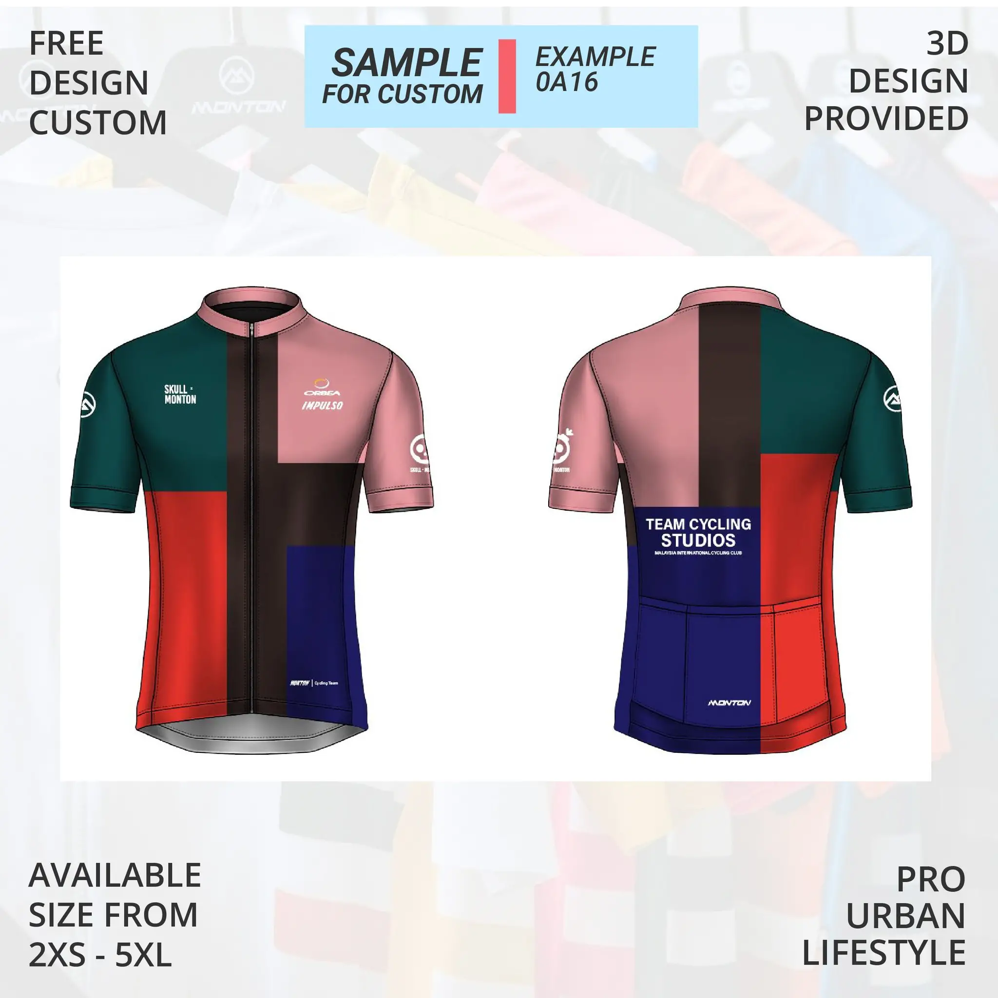 Monton Customized Cycling apparel