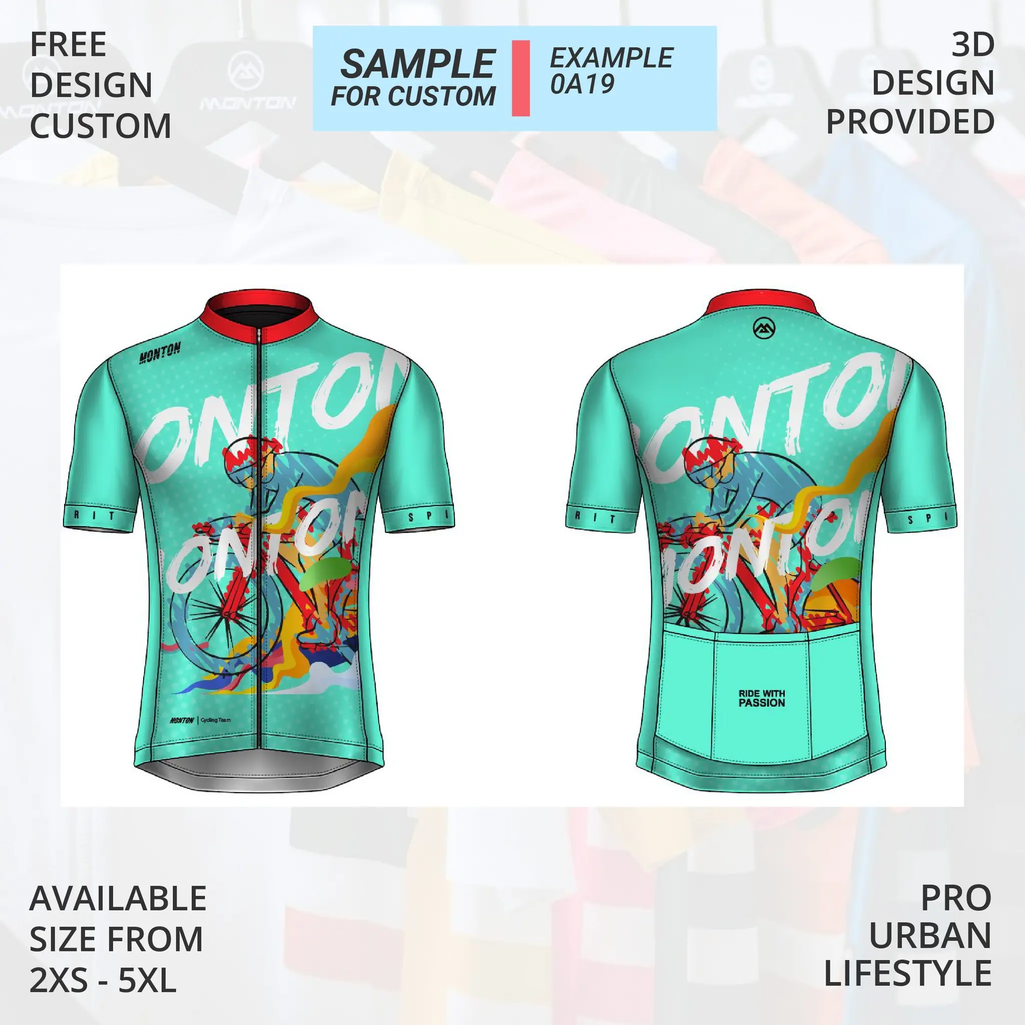 Monton Customized Cycling apparel