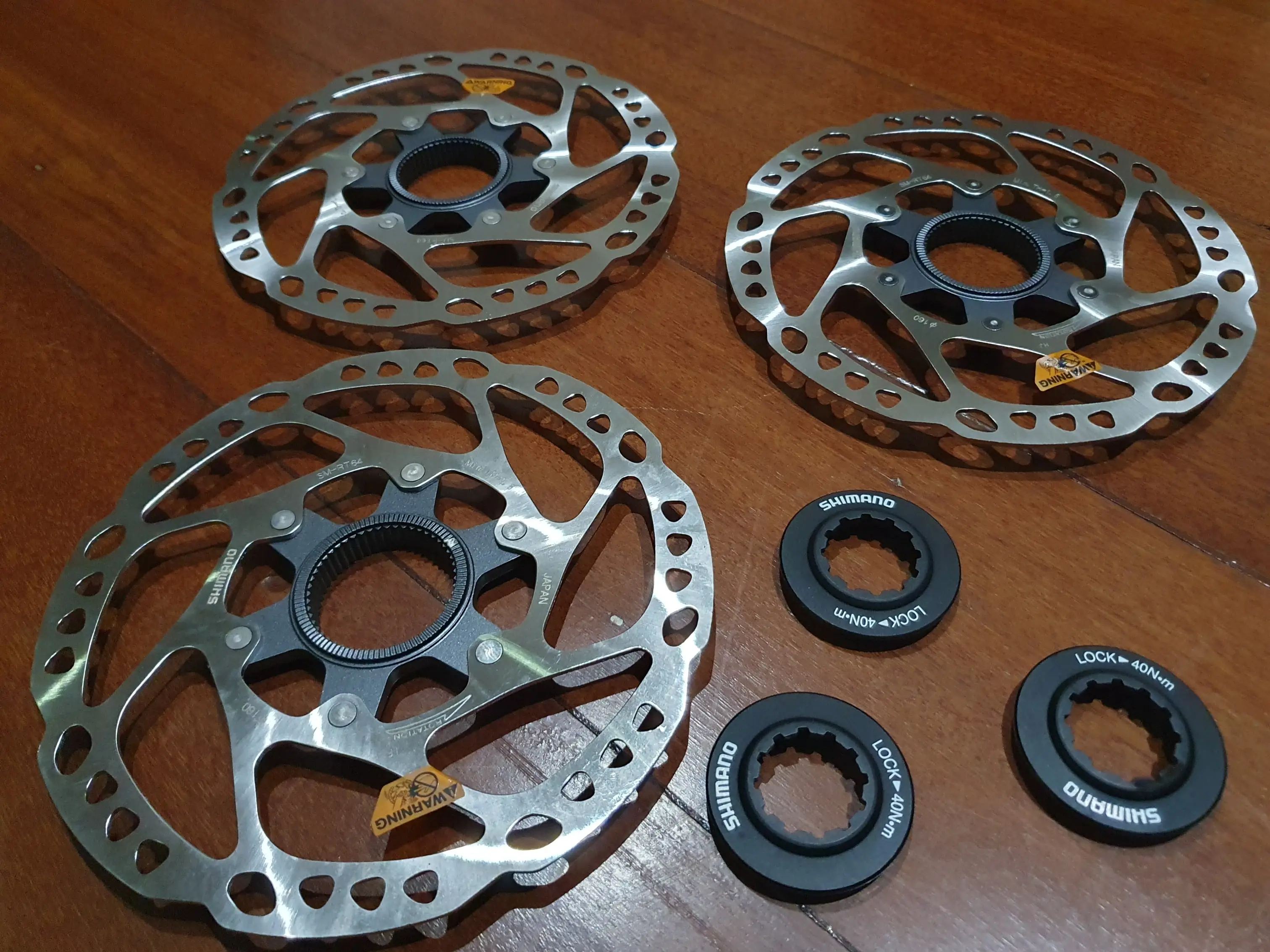 Shimano Deore M610 Series SM-RT64 160mm Center Lock Disc Brake Rotor