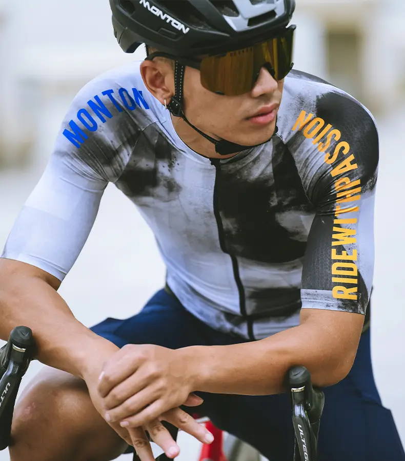 MONTON MENS CYCLING SHORT SLEEVE  JERSEY PRO