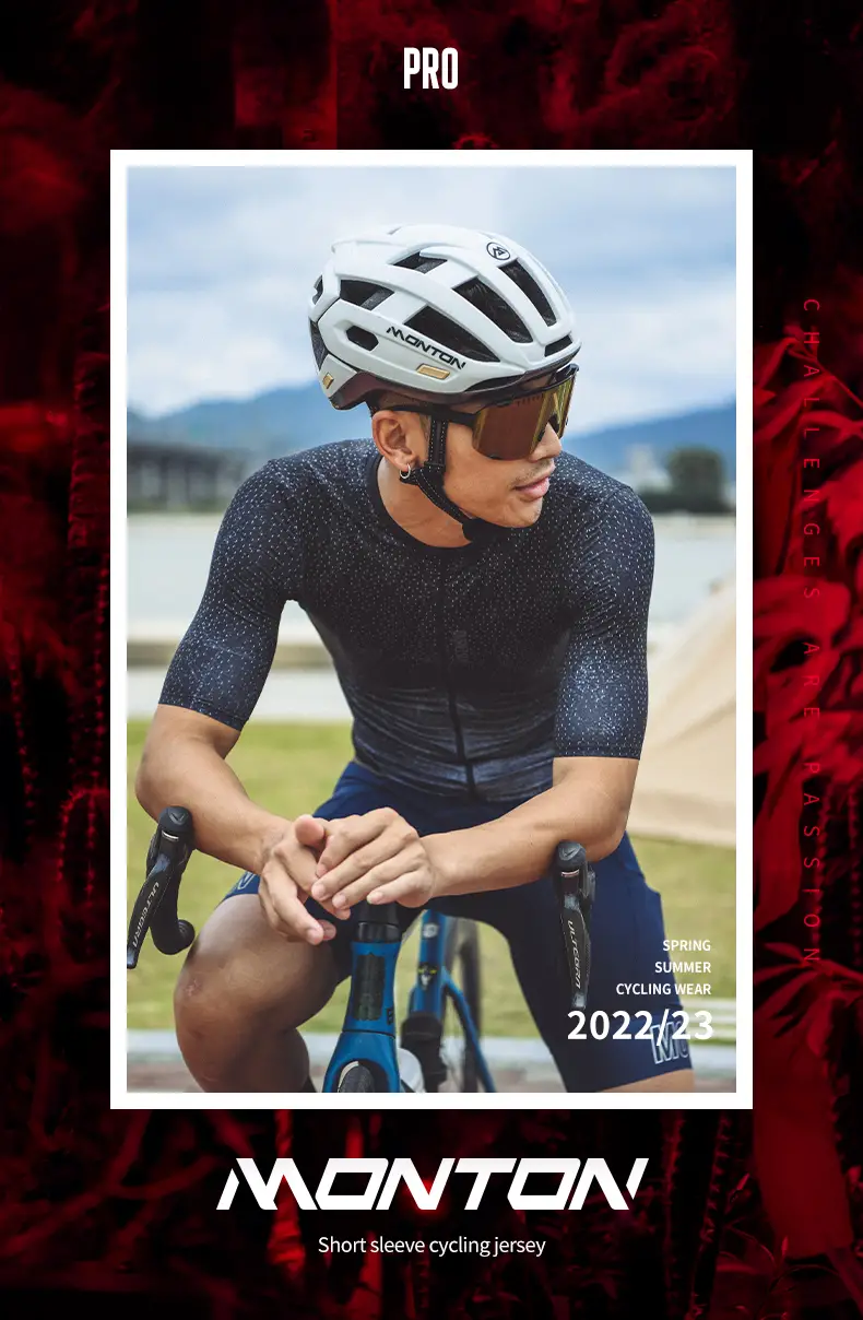 MONTON MENS CYCLING SHORT SLEEVE  JERSEY PRO