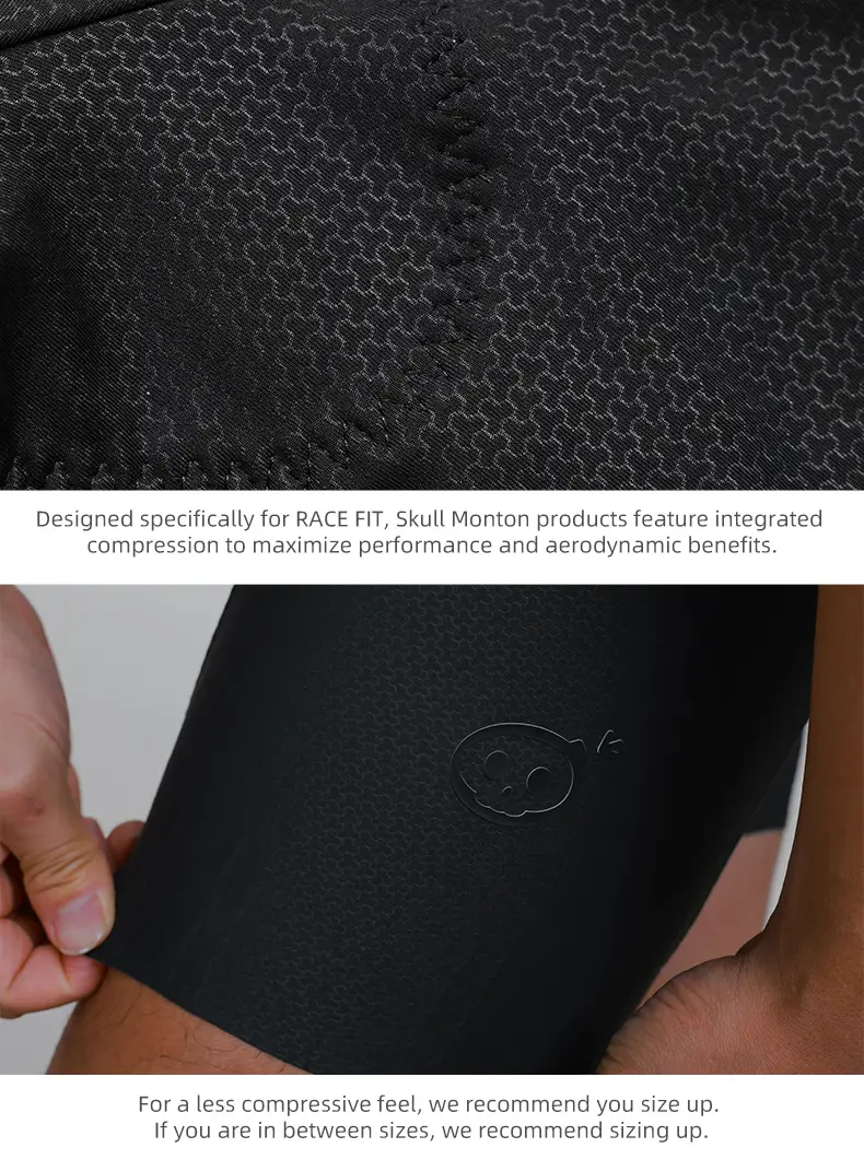 MONTON MENS SKULL BIB SHORTS MINIMA