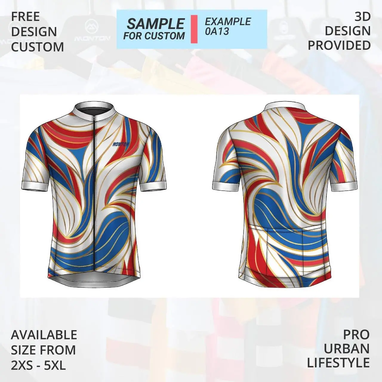 Custom Made Cycling Apparels (LOW MOQ)