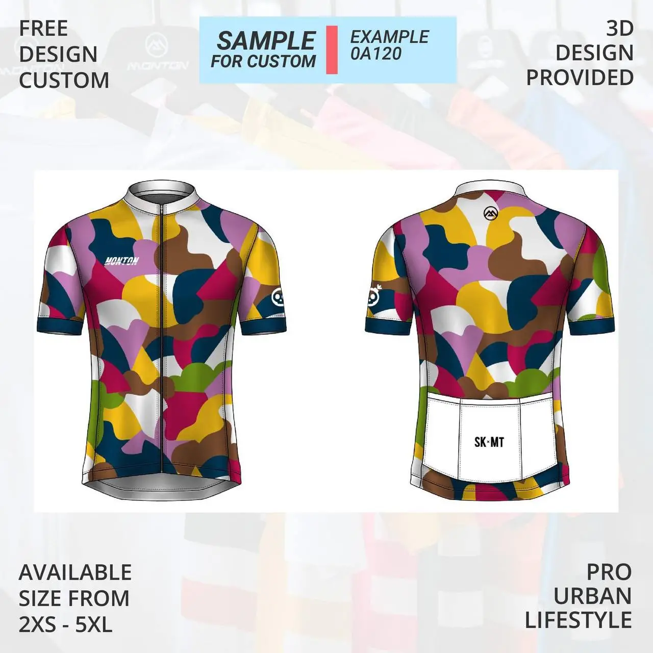 Custom Made Cycling Apparels (LOW MOQ)