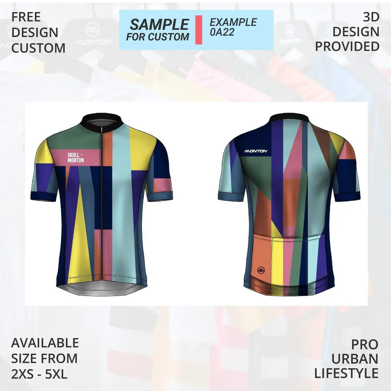 Custom Made Cycling Apparels (LOW MOQ)
