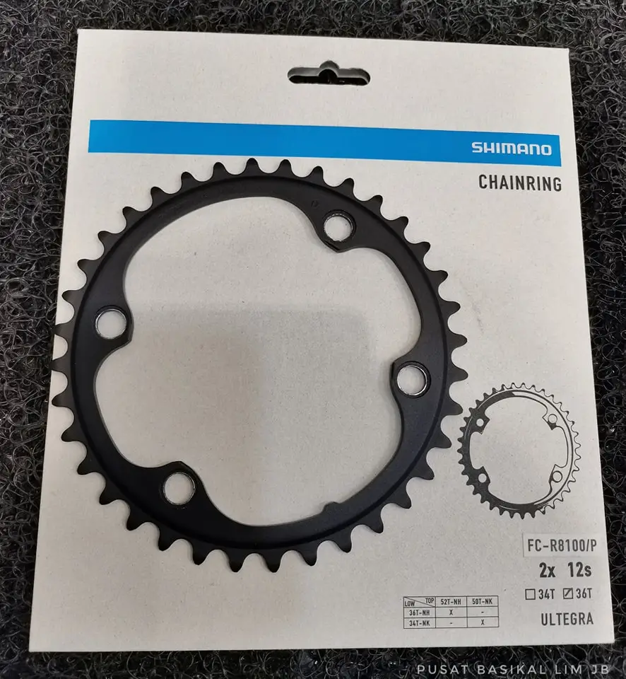 Shimano Ultegra R8100 Chainring (52/36T)