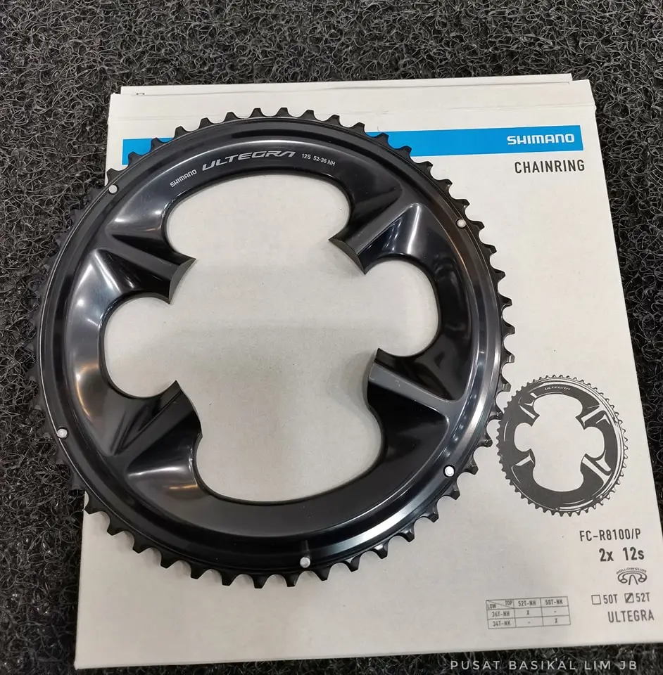 Shimano Ultegra R8100 Chainring (52/36T)
