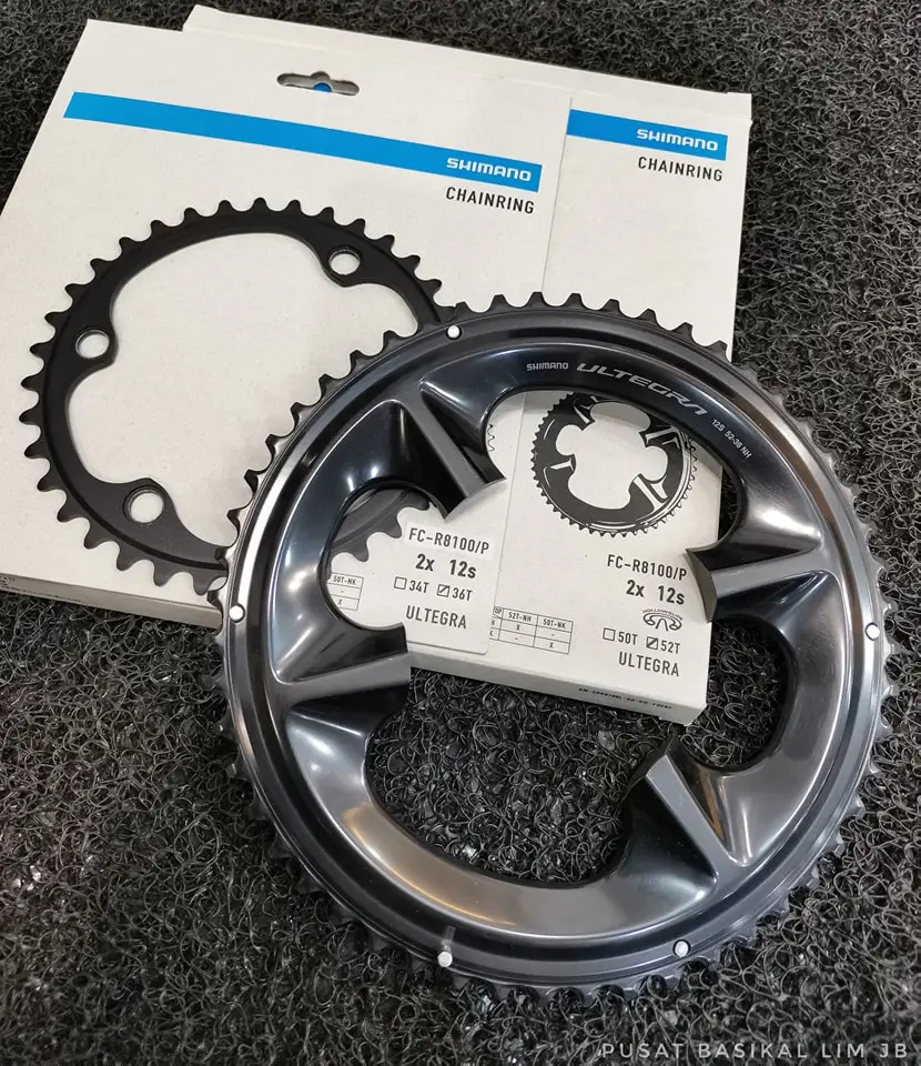 Shimano Ultegra R8100 Chainring (52/36T)