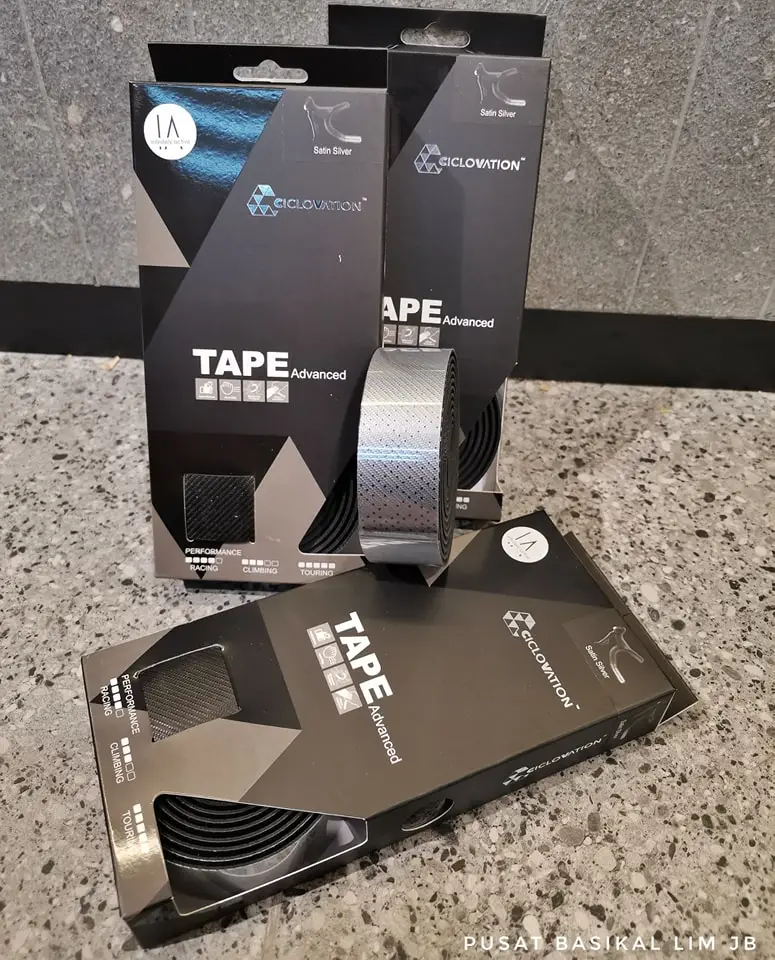 Ciclovation Satin Silver Bartape