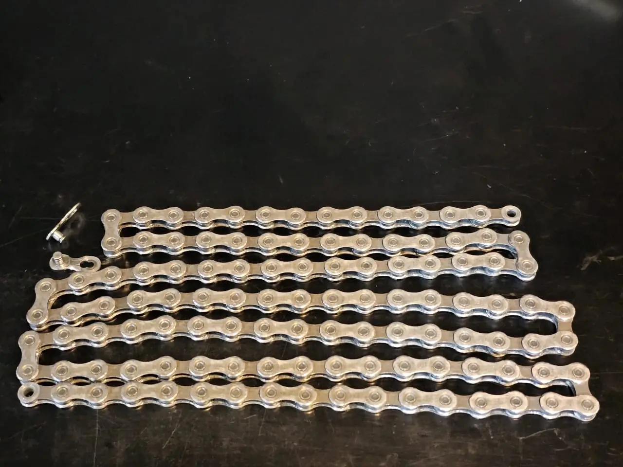 ✅️Shimano 105 HG601 112L Used Chain Condition 0.5>++✅️