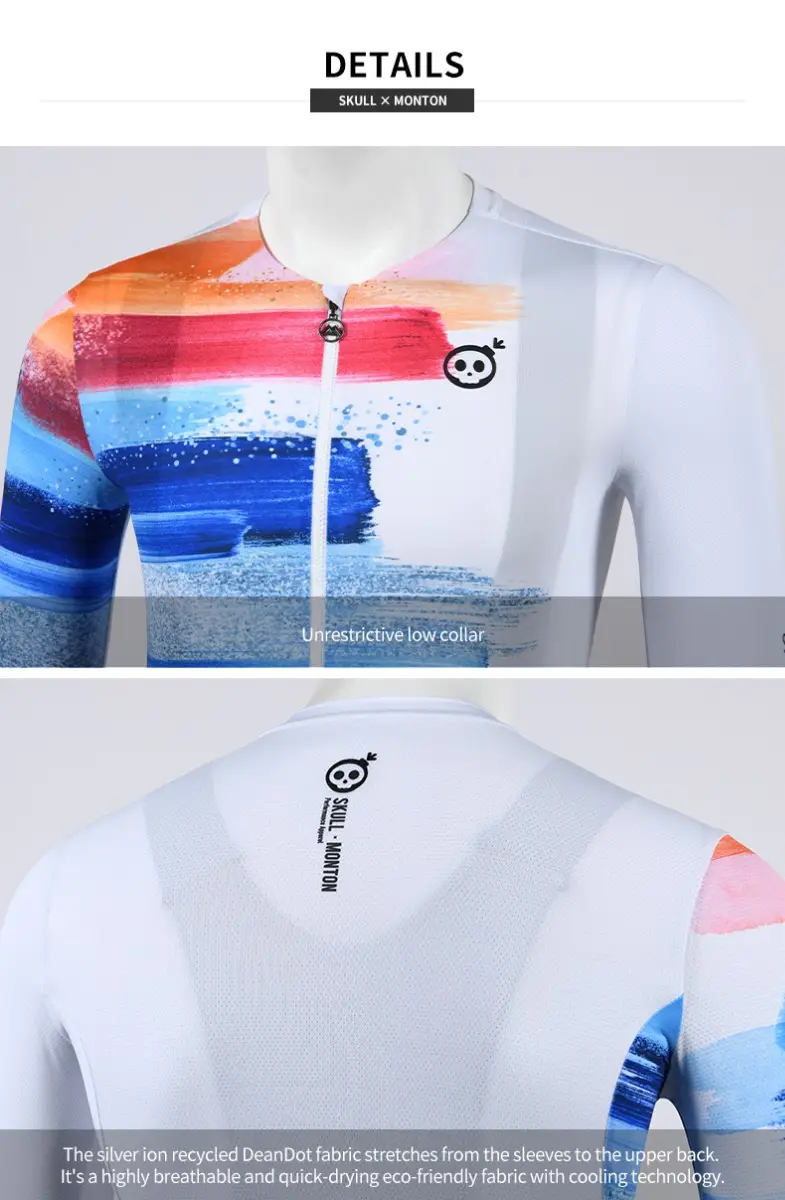 MONTON MENS LONG SLEEVE JERSEY PAINT BRUSH