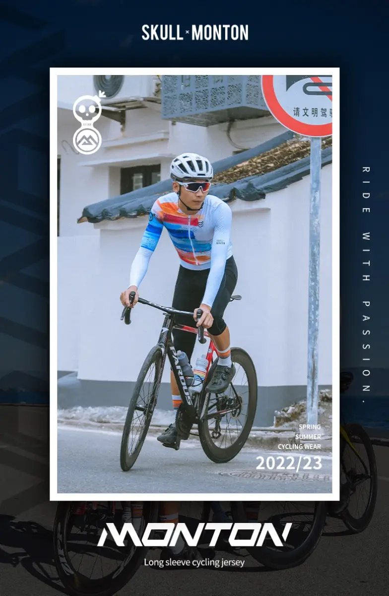 MONTON MENS LONG SLEEVE JERSEY PAINT BRUSH