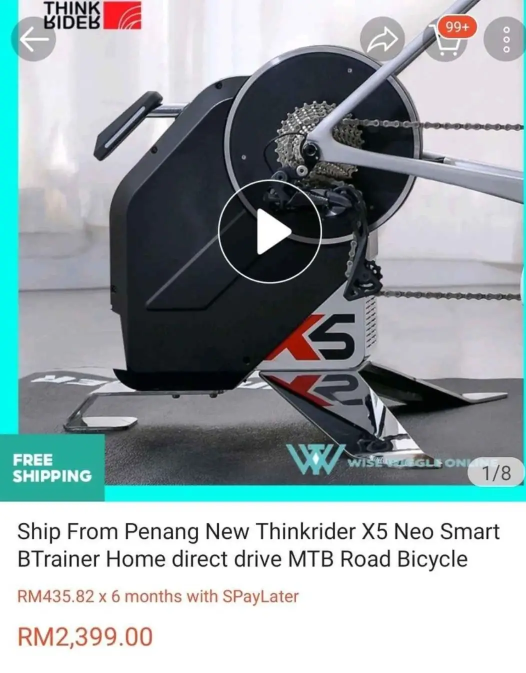 Neo Smart BTrainer Home