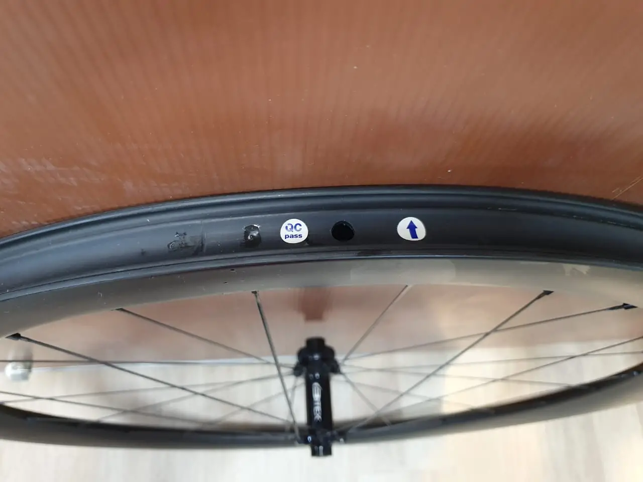 Light Bicycle AR46 Carbon Disc Front Wheel Only