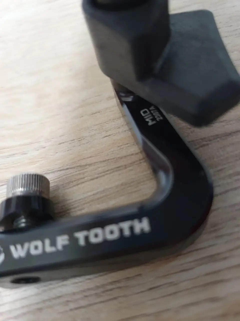 Wolf Tooth LoneWolf Aero Chainguide Braze-On Mount (Medium Sweep)