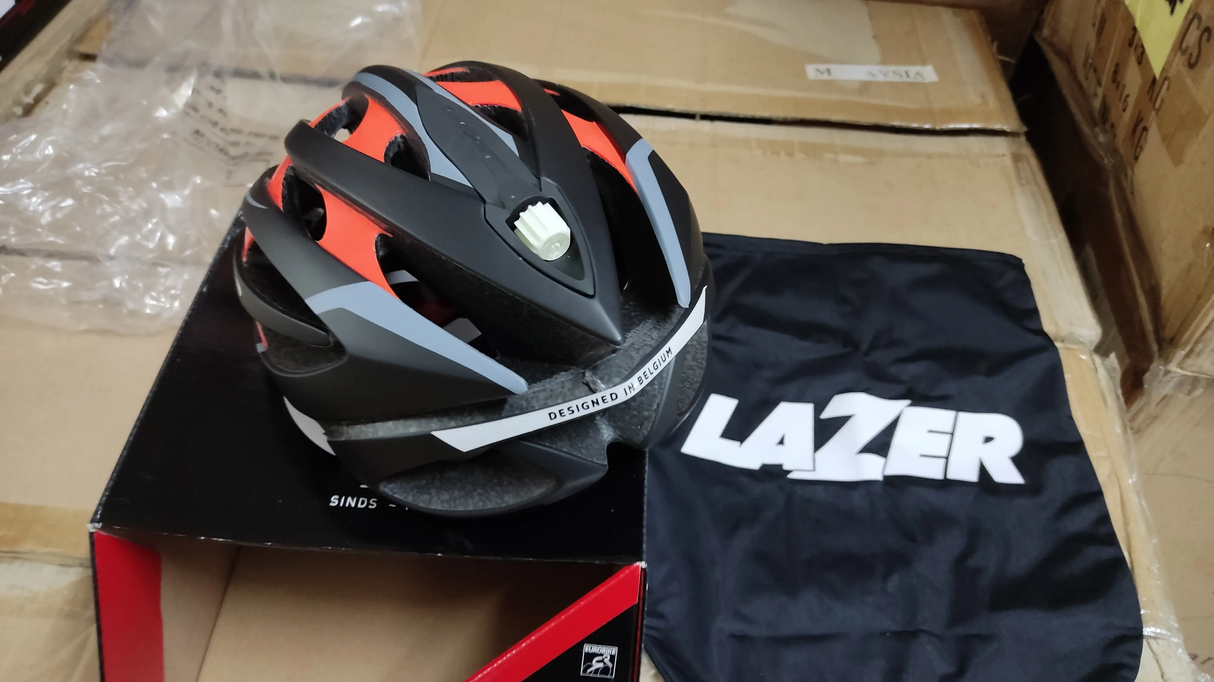 MEGA CLEARANCE SALE 60% OFF Lazer Flash Genesis Helmet M Orange