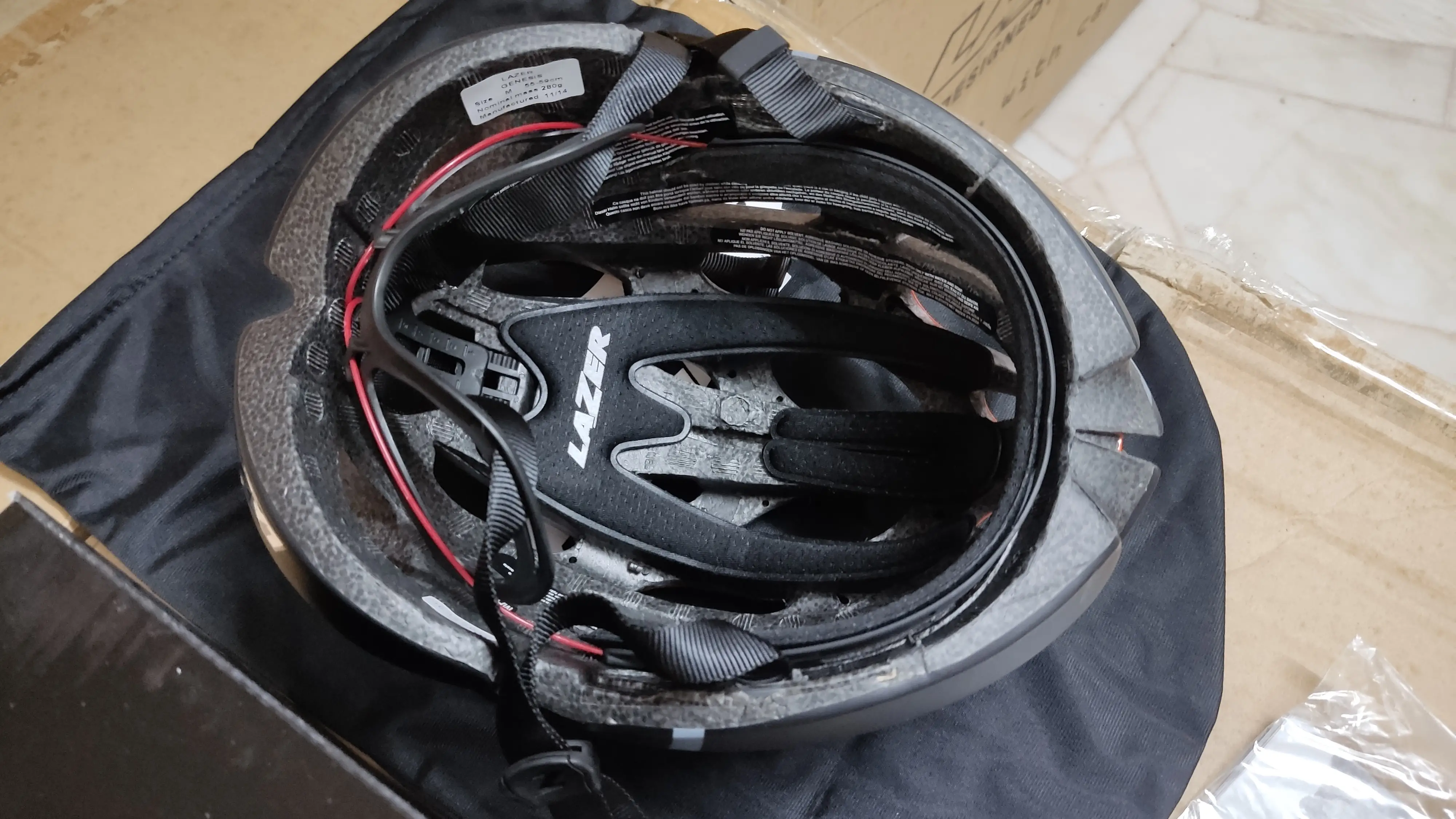 MEGA CLEARANCE SALE 60% OFF Lazer Flash Genesis Helmet M Orange