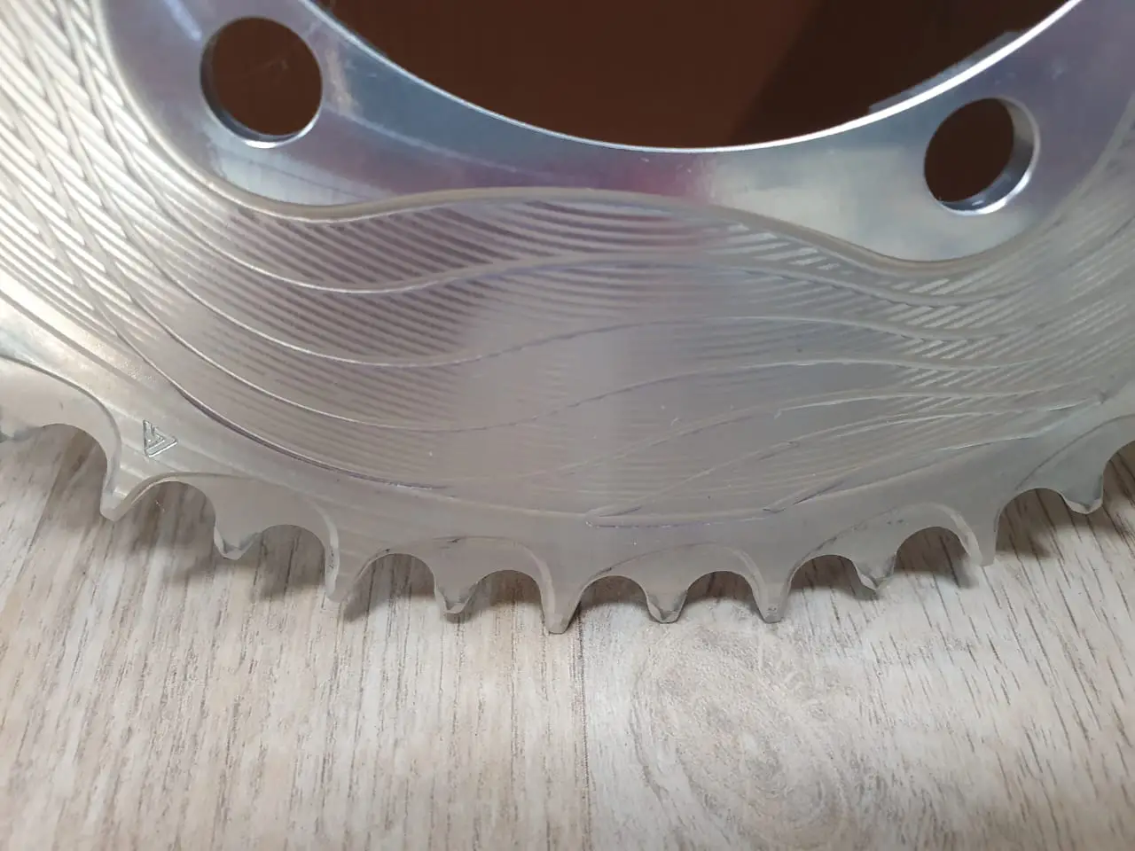 Alugear Custom 1X Chainring 50T for 11 speed Shimano crank (Imported from Spain).