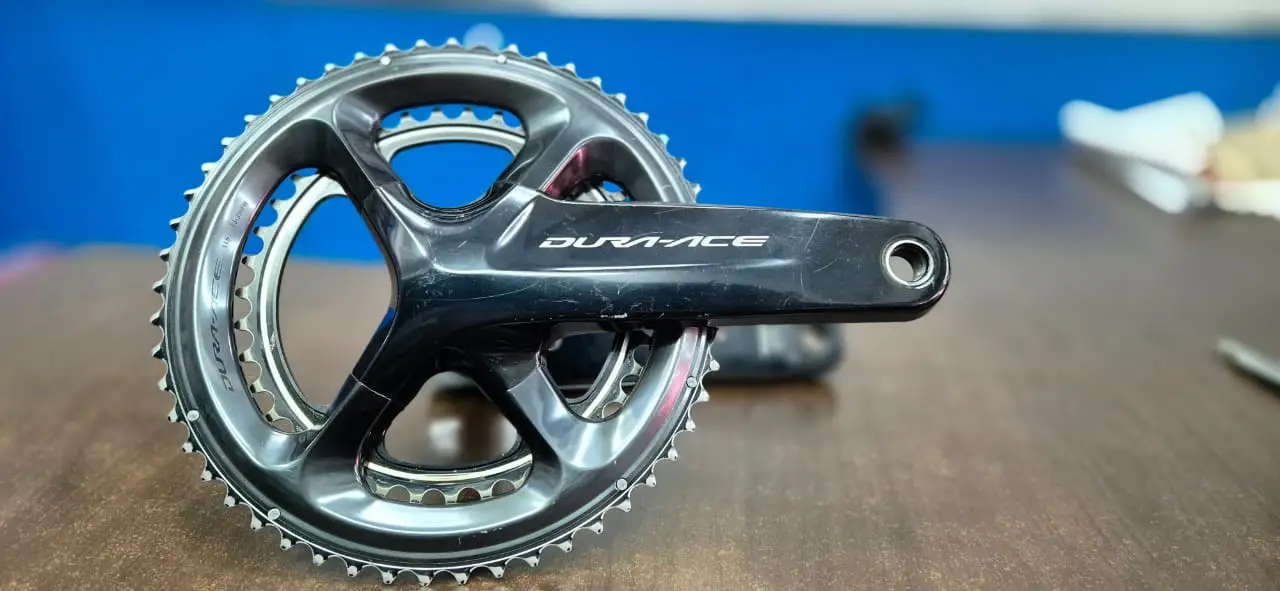 Shimano Dura Ace Crankset (R9100) (172.5mm/53/39)t Used !
