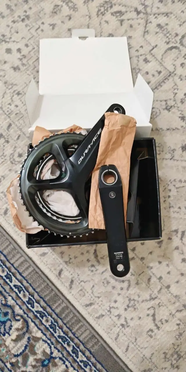 Shimano Dura Ace Crankset (R9100) (172.5mm/53/39)t Used !