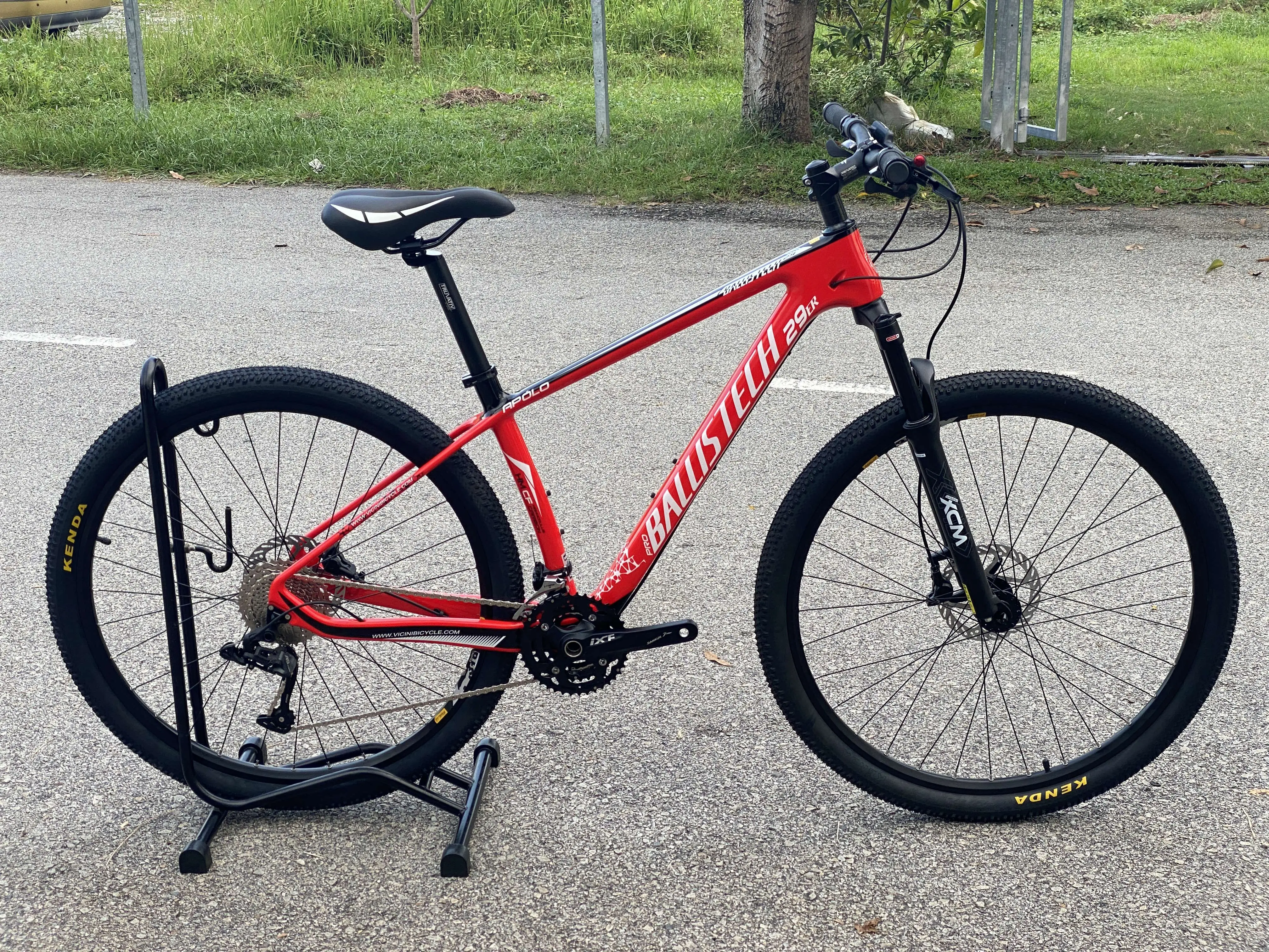 🔥BALLISTECH Carbon Fiber 29" 33 speed Mountain Bike MTB CF 3x11s loud hub 120s bunyi kuat! NEW