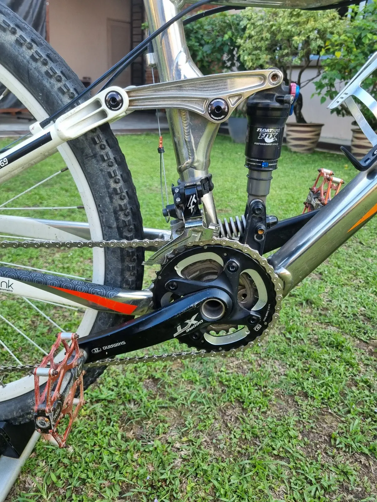Kona 2+2 scandium full suspension cross country  26" MTB