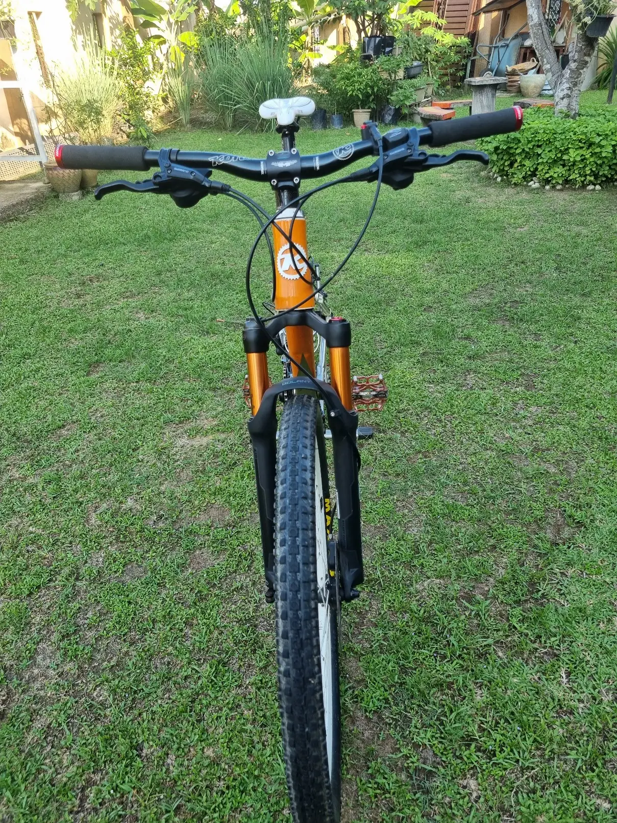 Kona 2+2 scandium full suspension cross country  26" MTB