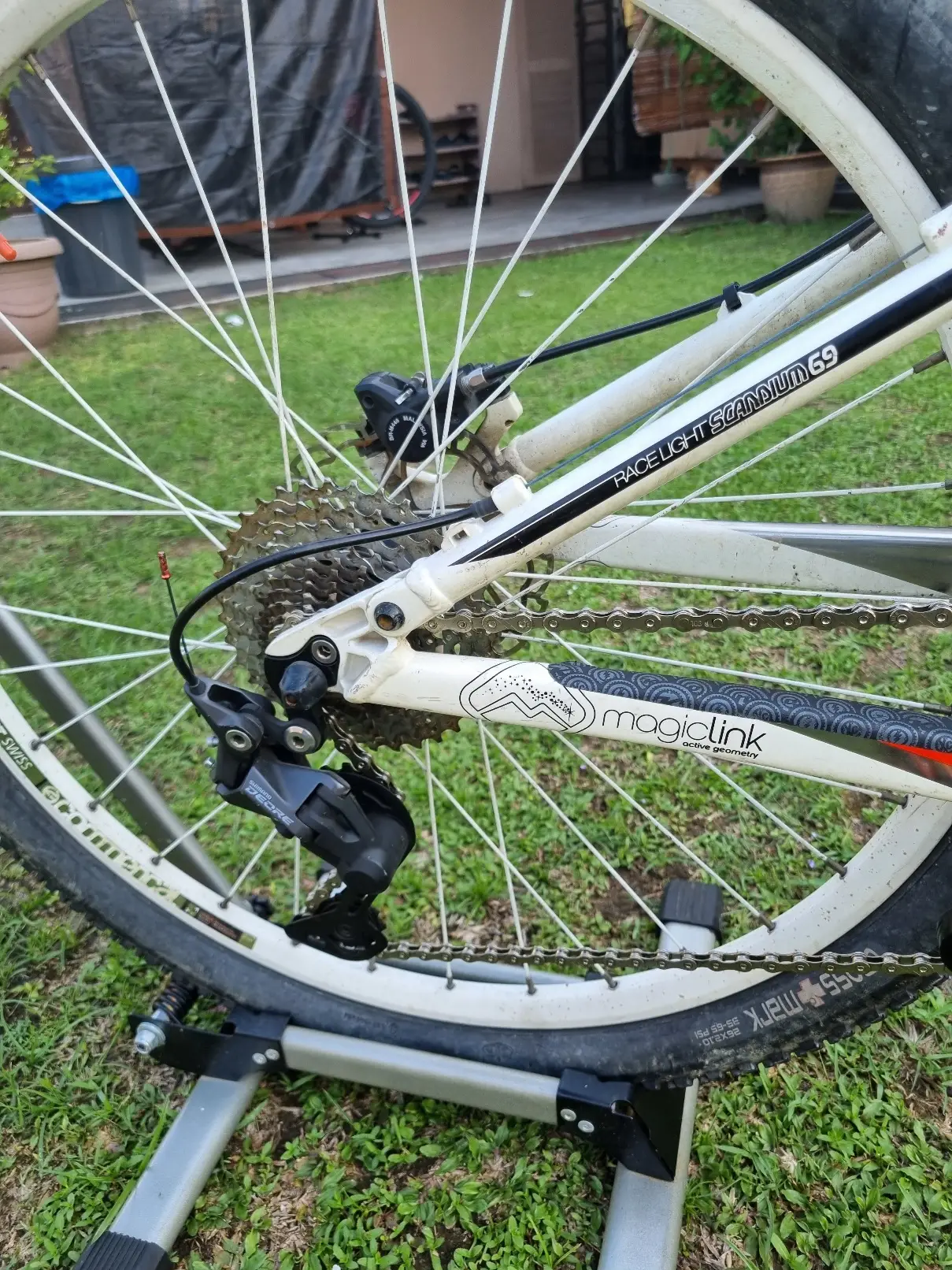 Kona 2+2 scandium full suspension cross country  26" MTB