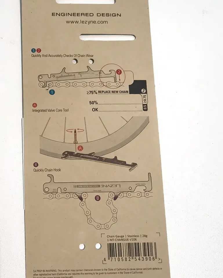 Lezyne Chain Gauge
