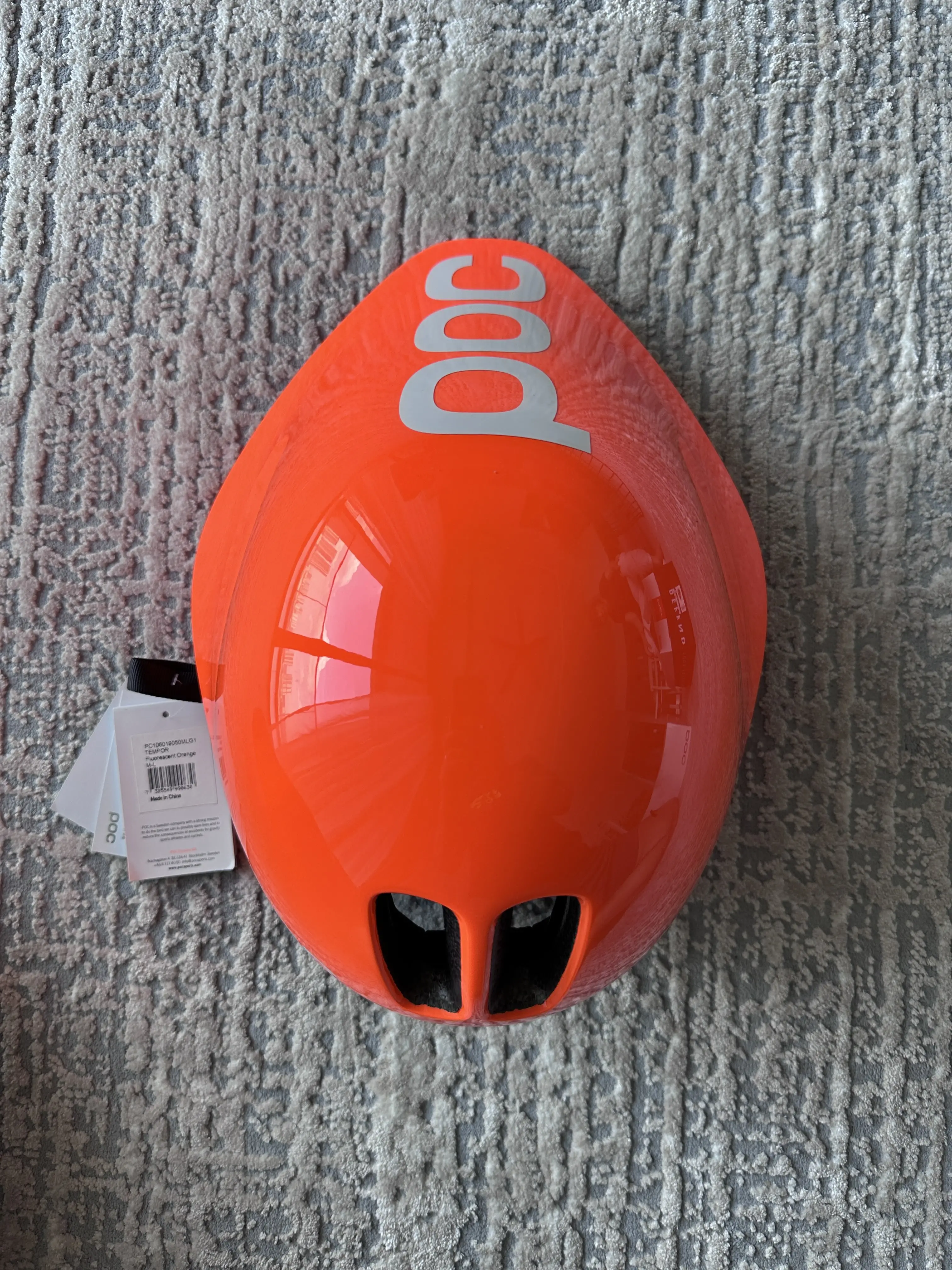 POC Tempor TT helmet, orange