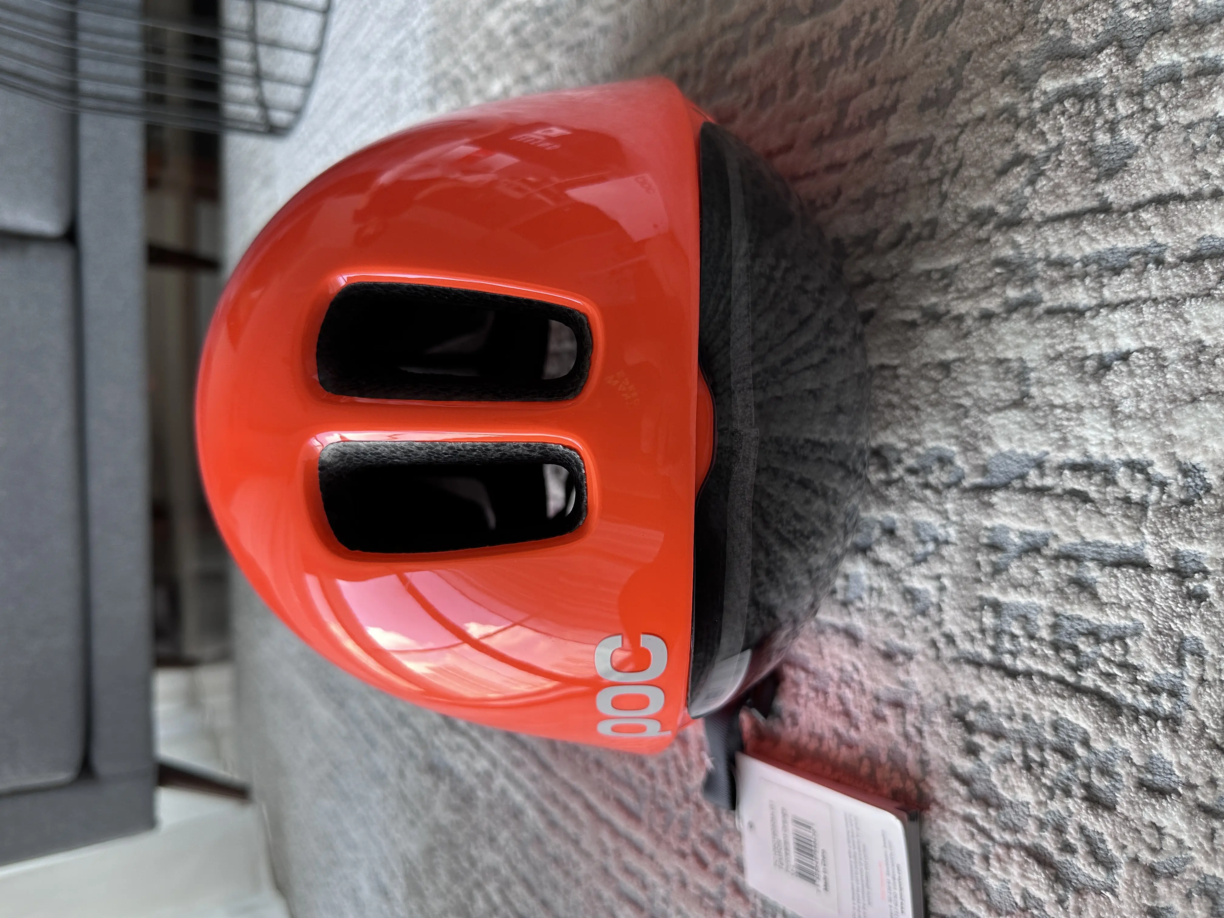 POC Tempor TT helmet, orange