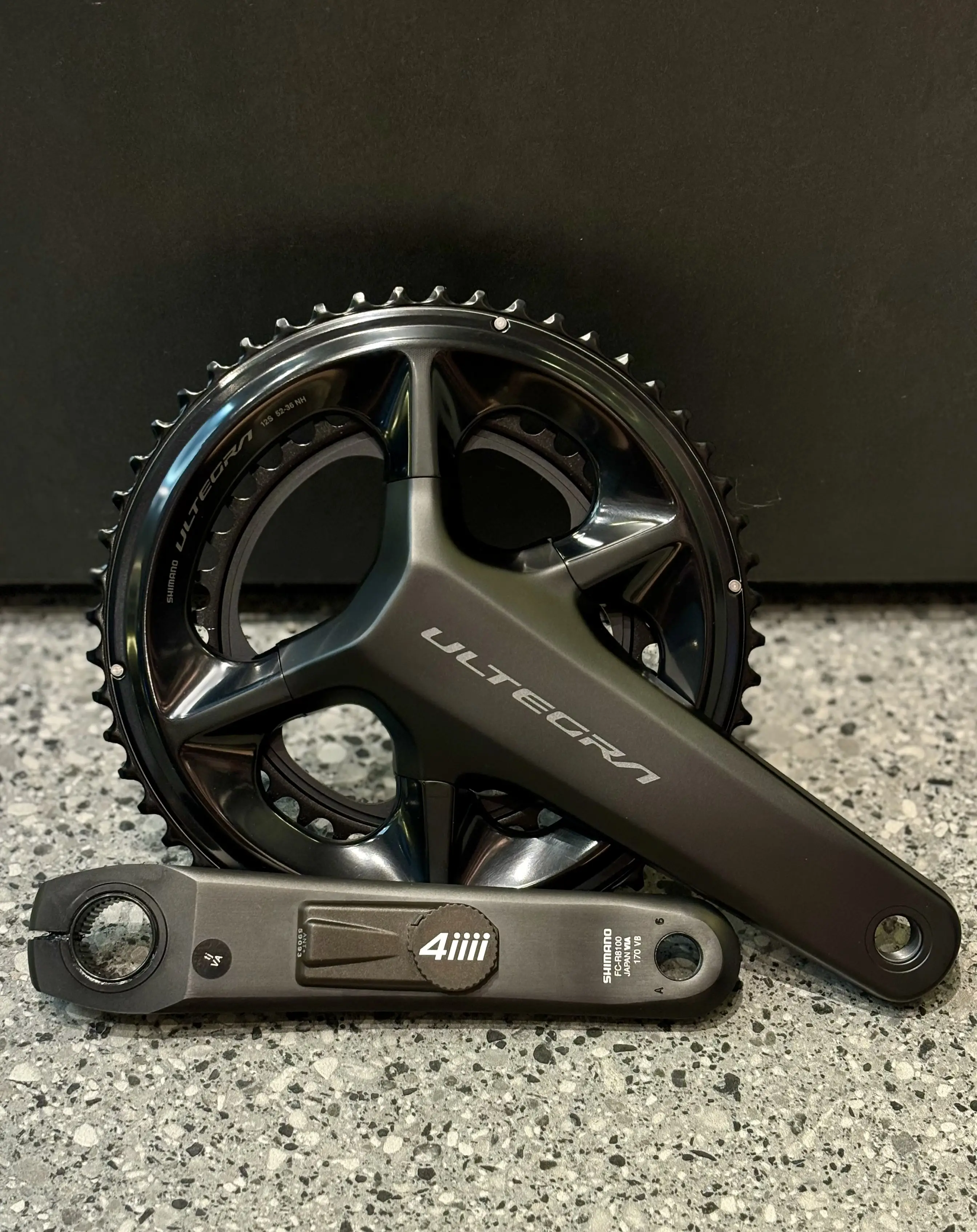 Shimano Ultegra R8100 Single-Sided 4iiii Power Meter Crankset