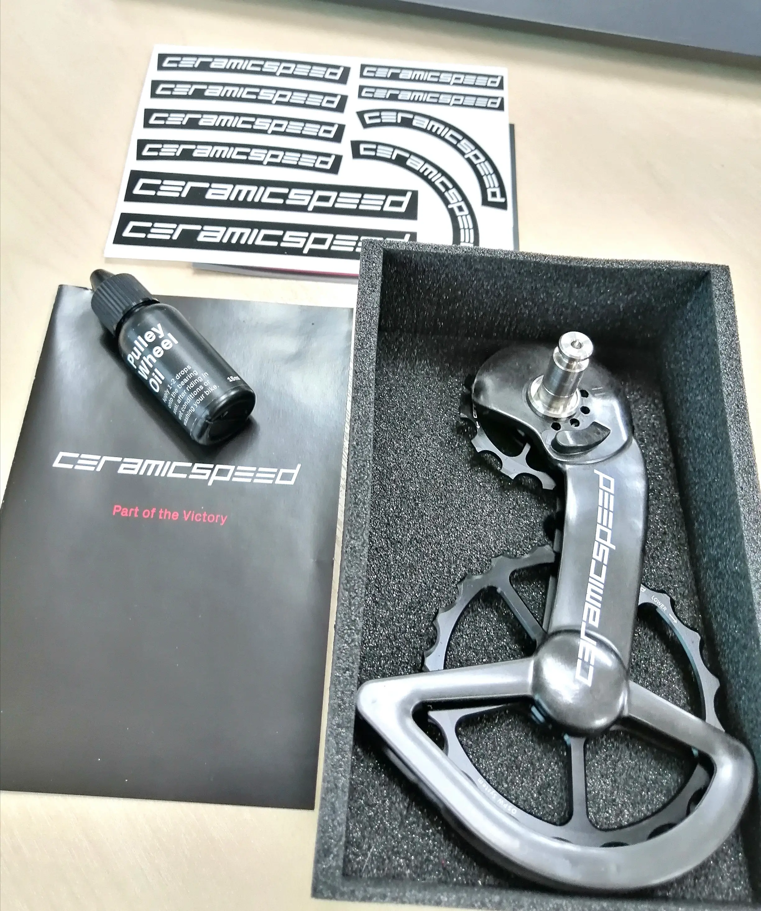 Ceramicspeed OSPW COATED Black Series